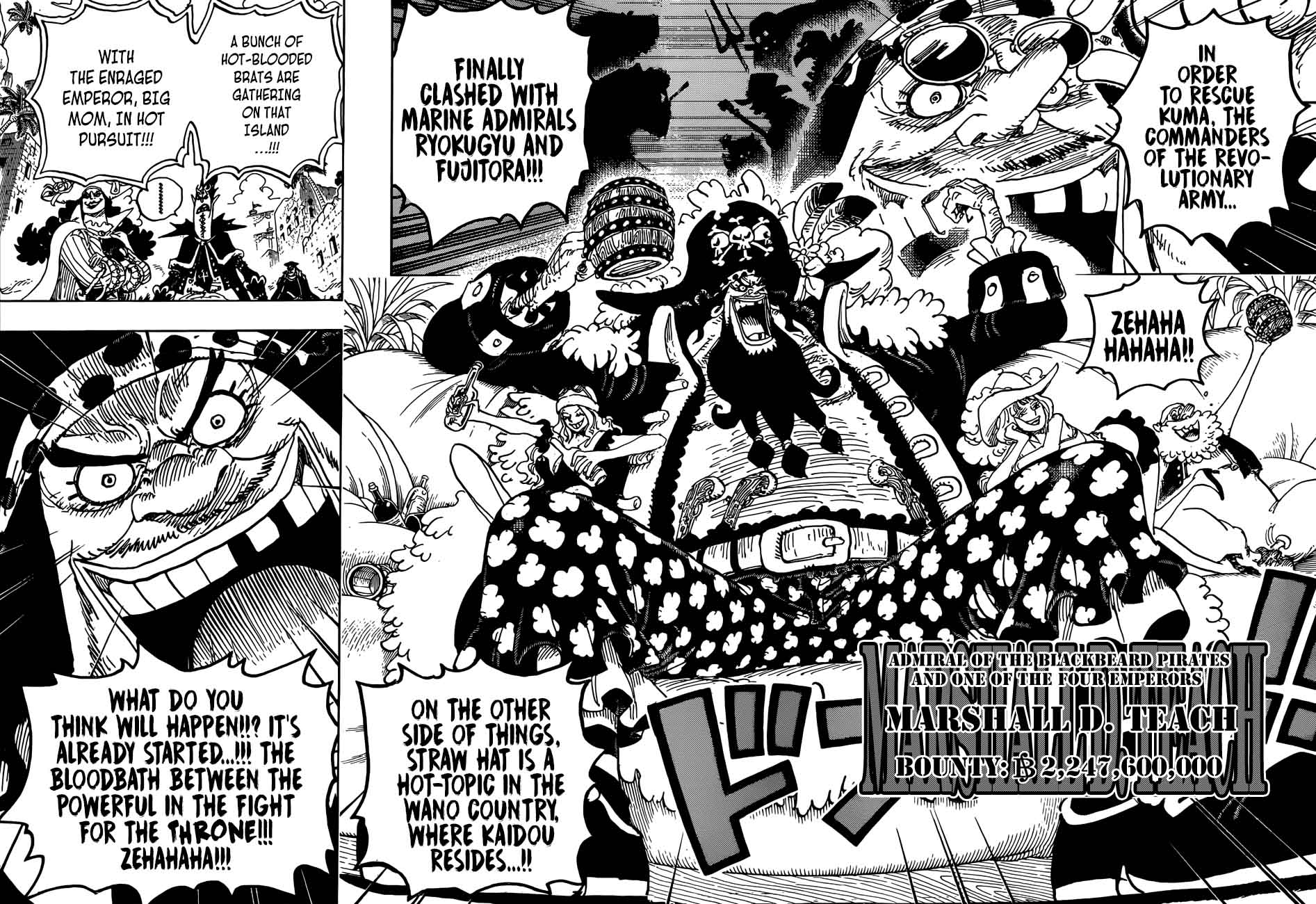 One Piece Chapter 925 - Page 10 in English