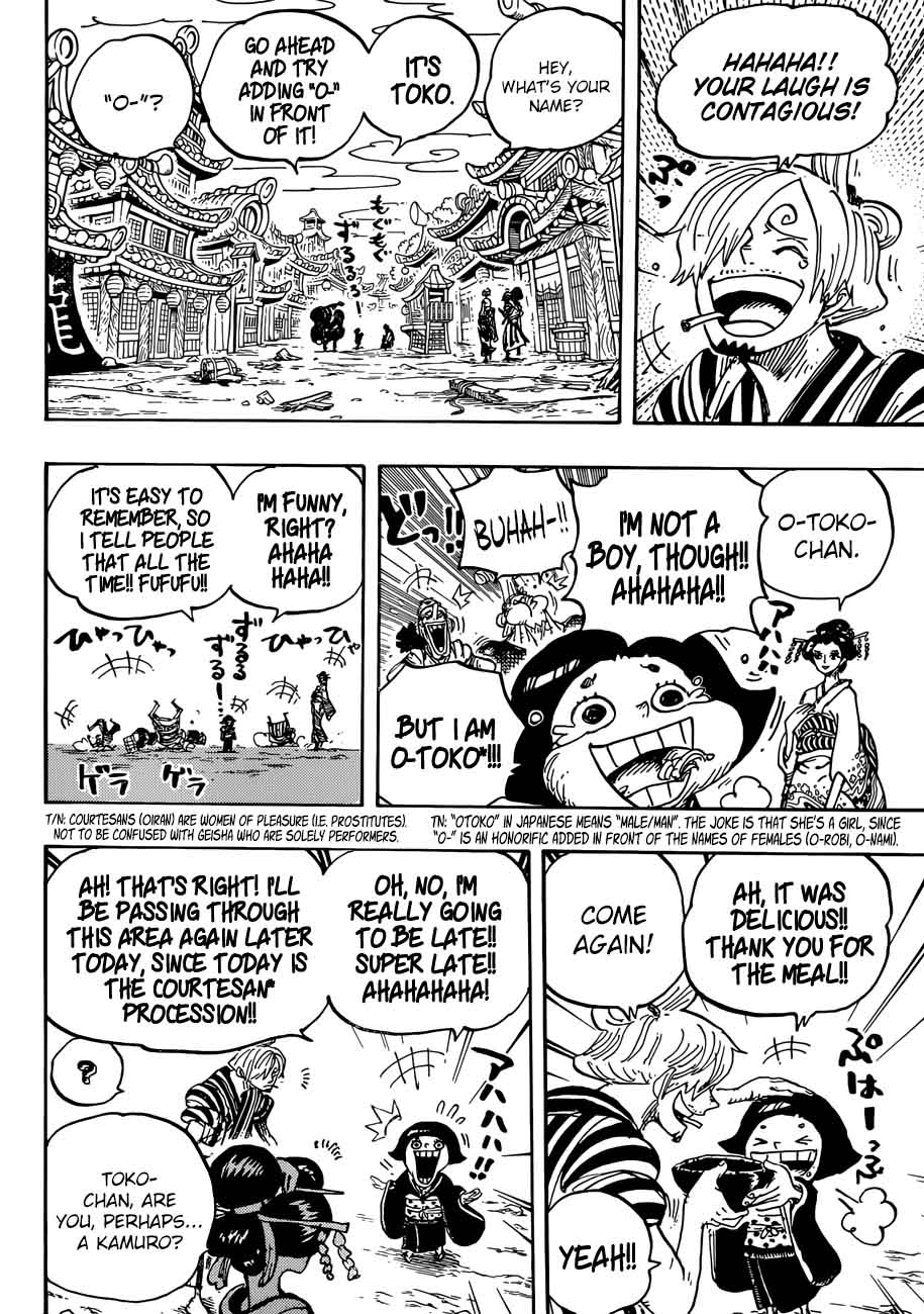 One Piece Chapter 927 - Page 10 in English