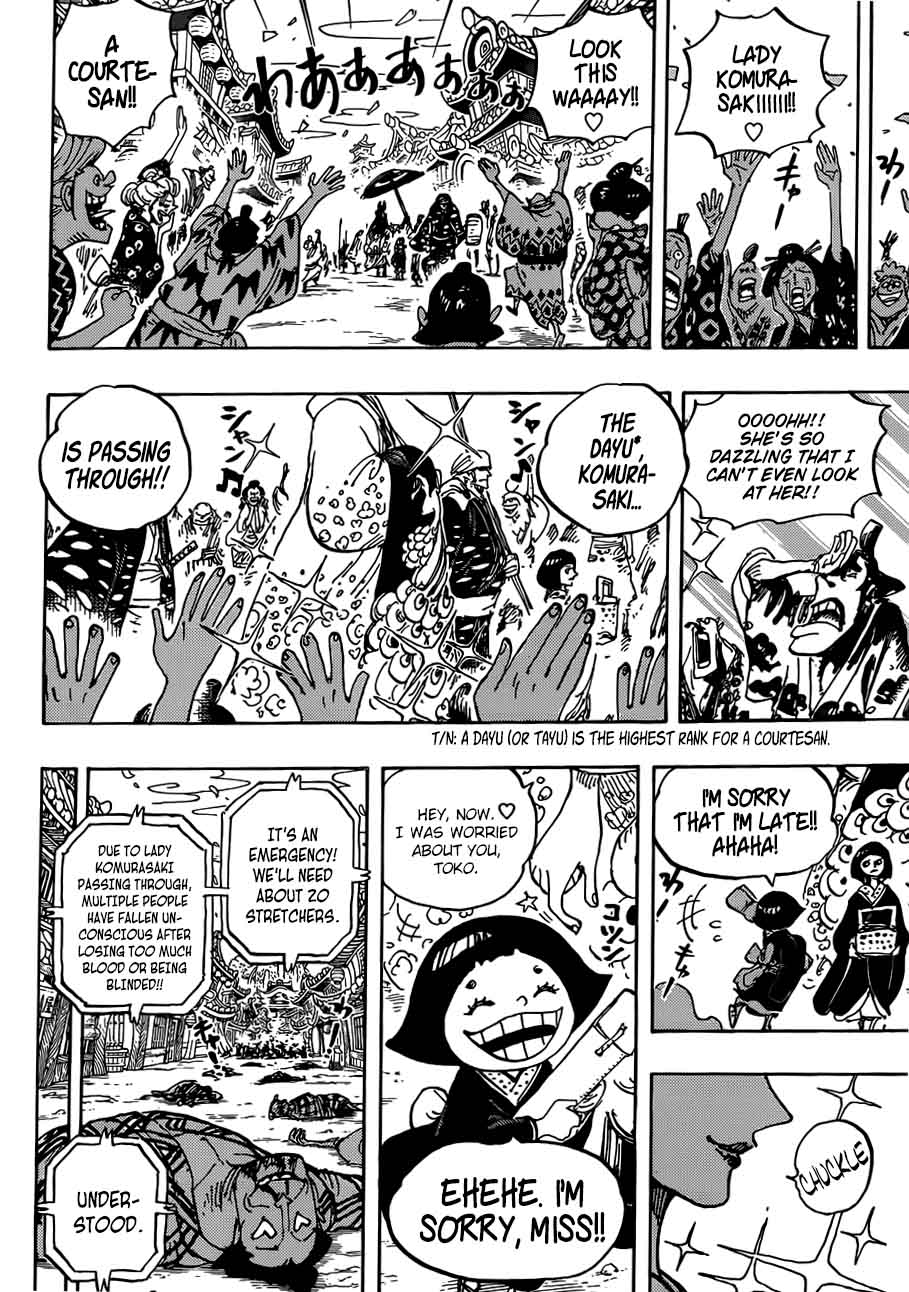 One Piece Chapter 927 - Page 14 in English
