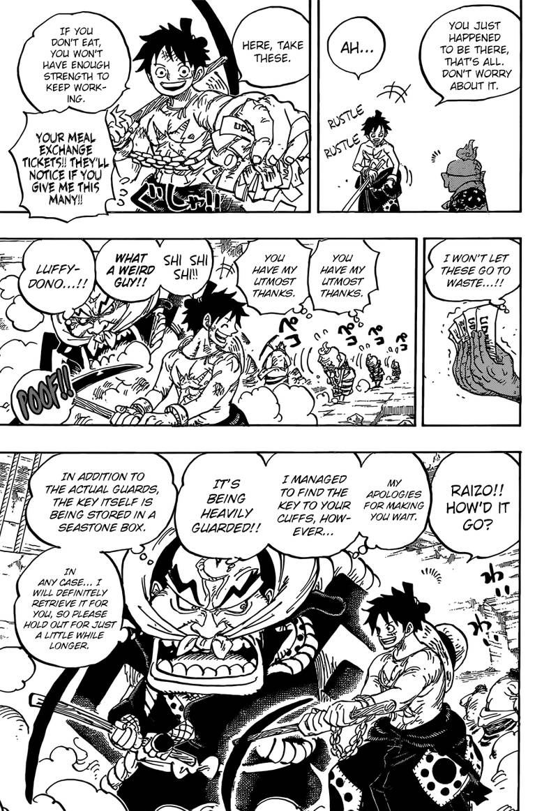 One Piece Chapter 928 - Page 5 in English