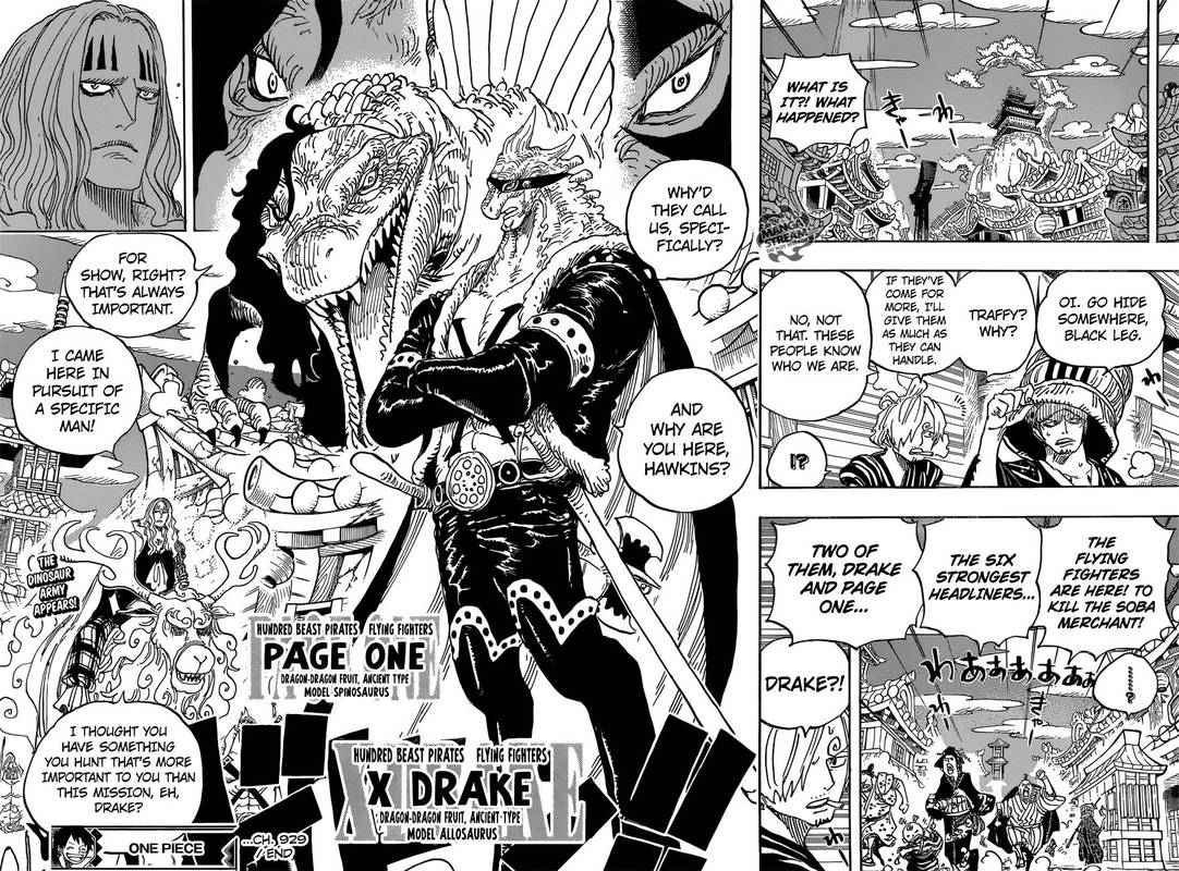 One Piece Chapter 929 - Page 15 in English
