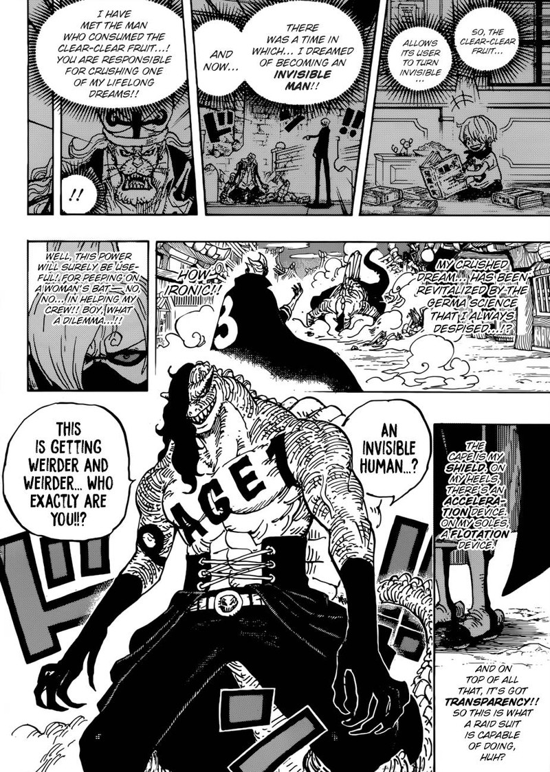 One Piece Chapter 931 - Page 8 in English