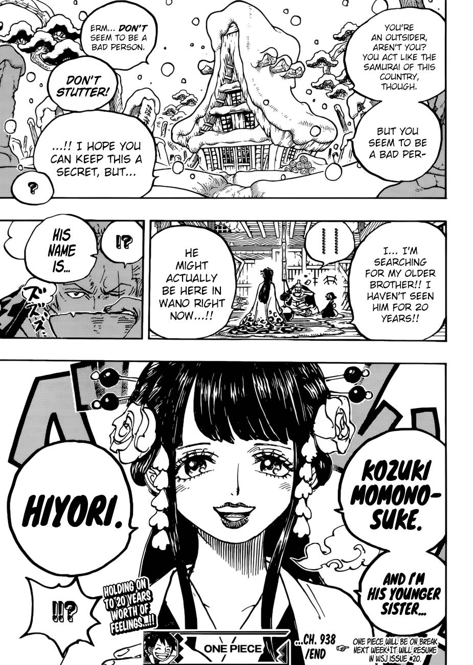 One Piece Chapter 938 - Page 13 in English