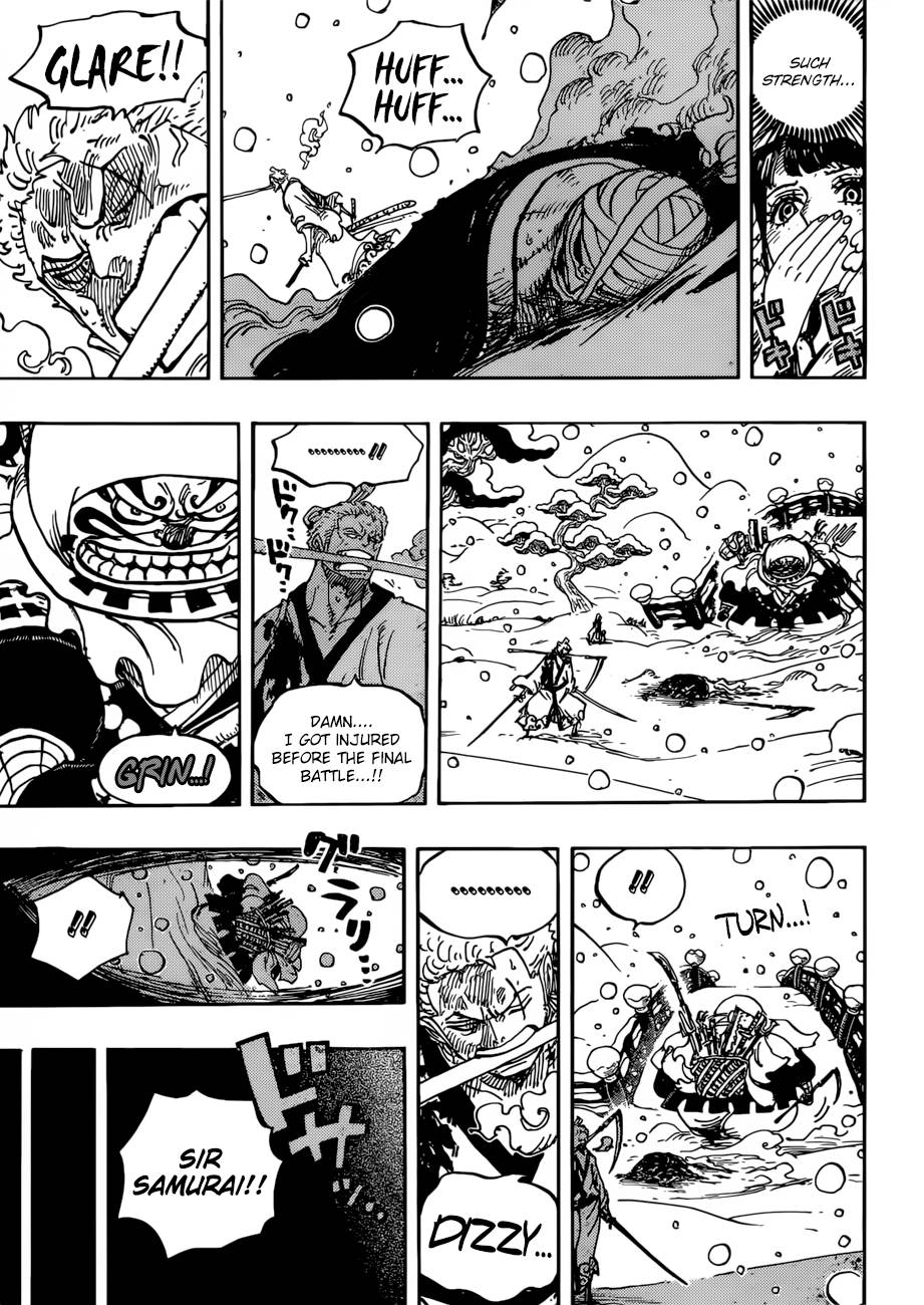 One Piece Chapter 938 - Page 3 in English