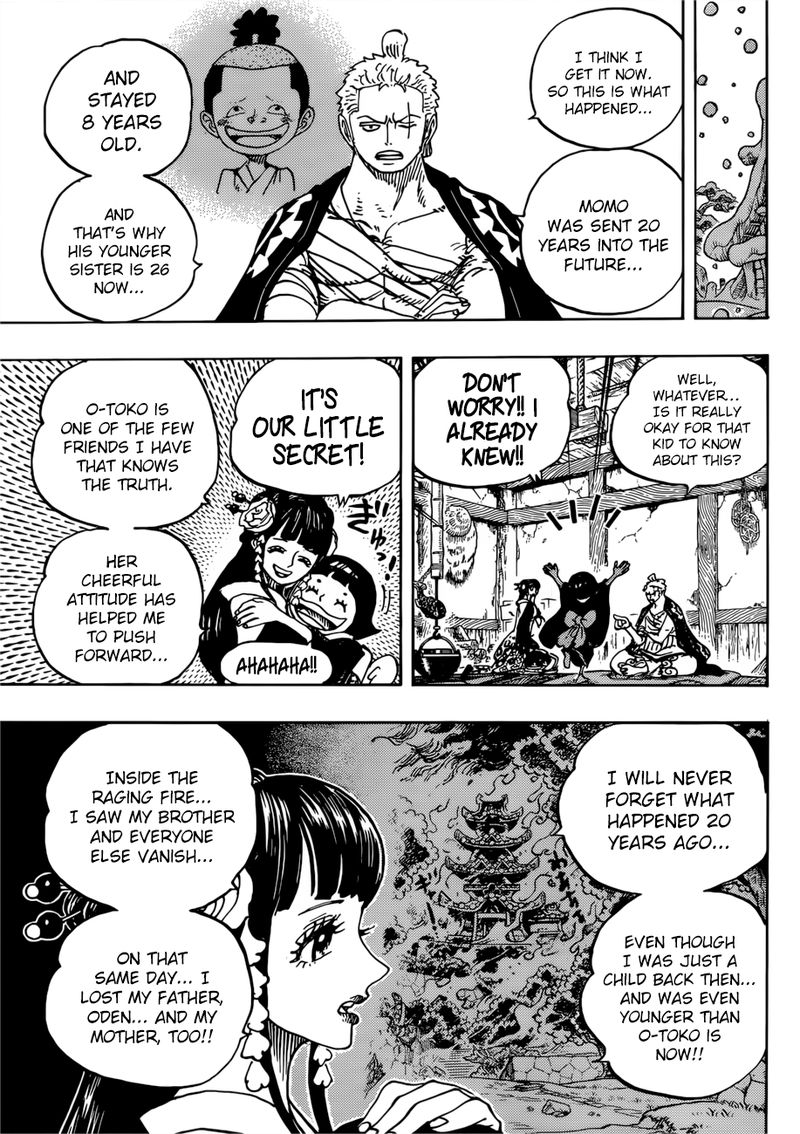 One Piece Chapter 939 - Page 3 in English