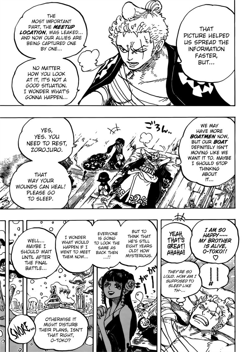 One Piece Chapter 939 - Page 7 in English