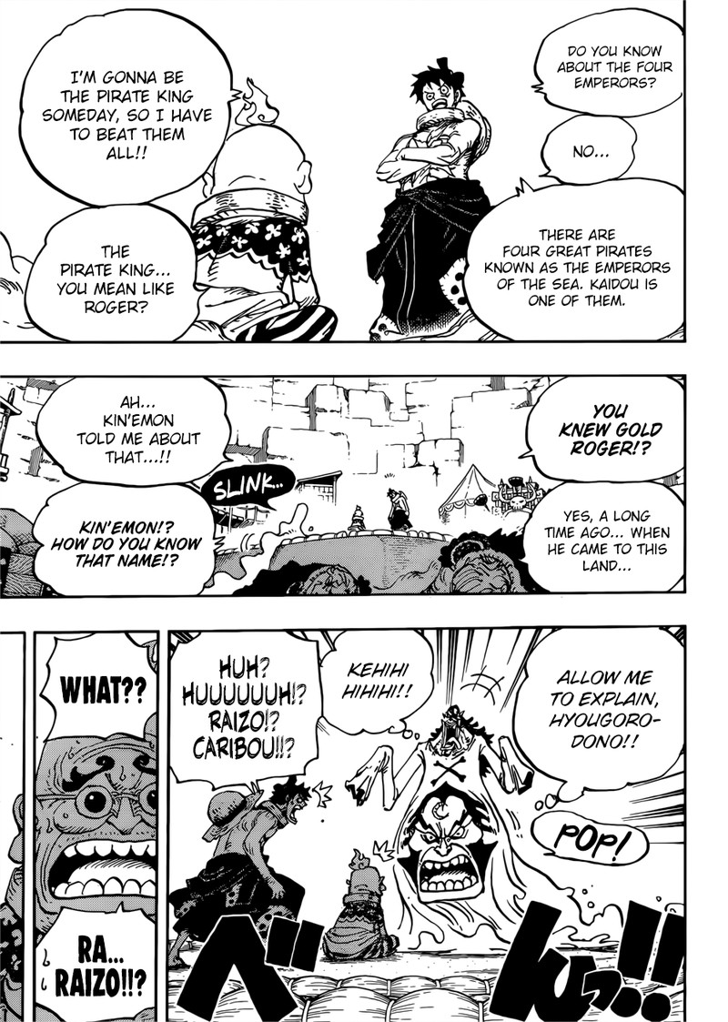 One Piece Chapter 940 - Page 13 in English