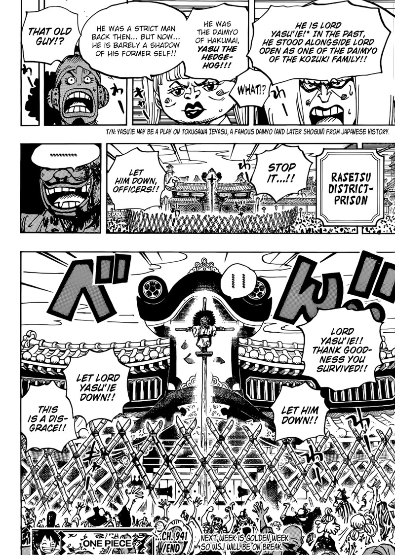 One Piece Chapter 941 - Page 16 in English