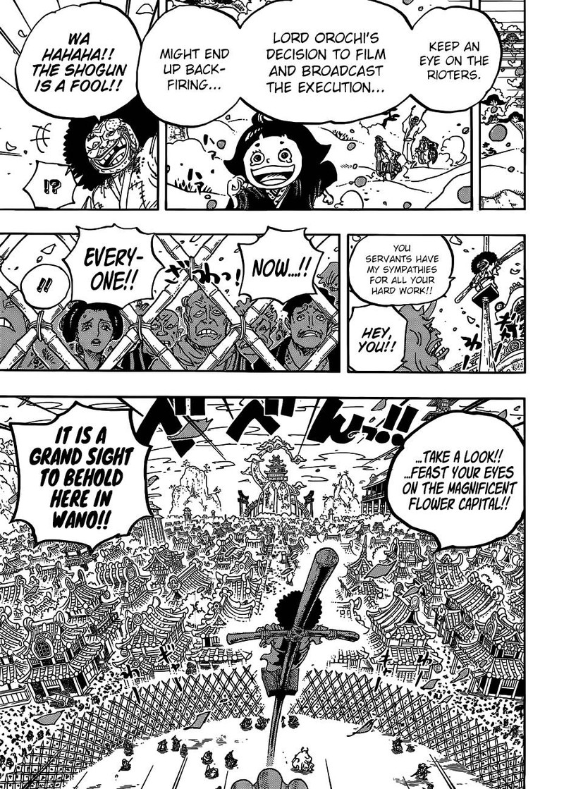 One Piece Chapter 942 - Page 6 in English