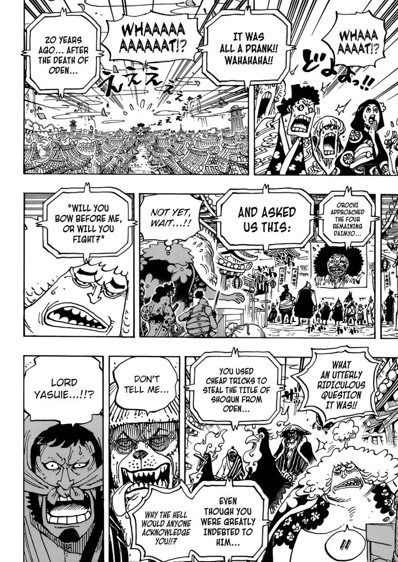 One Piece Chapter 942 - Page 9 in English