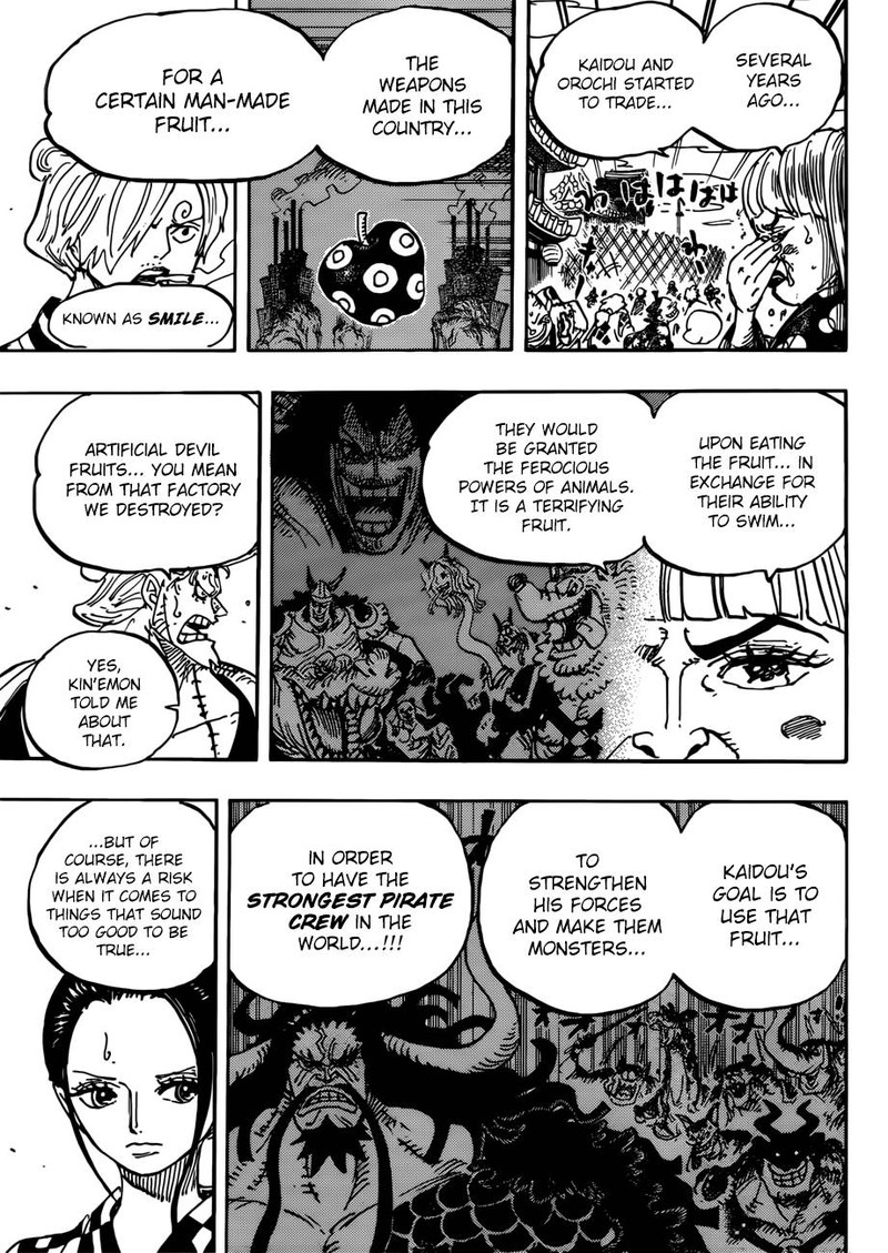 One Piece Chapter 943 - Page 9 in English