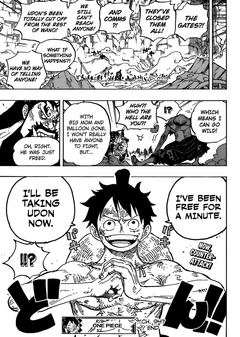 One Piece Chapter 947 - Page 16 in English