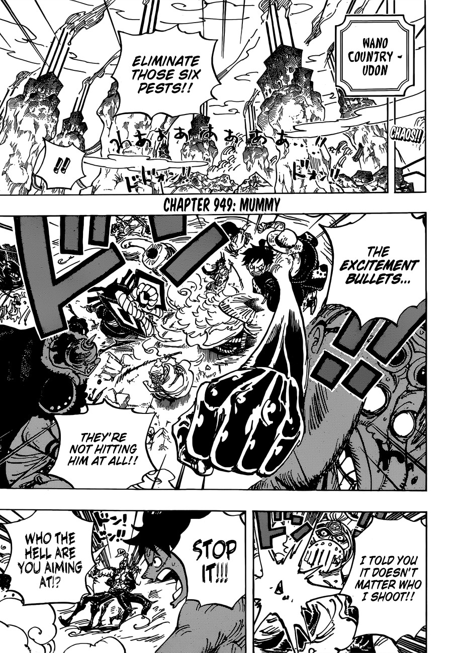 One Piece Chapter 949 - Page 3 in English