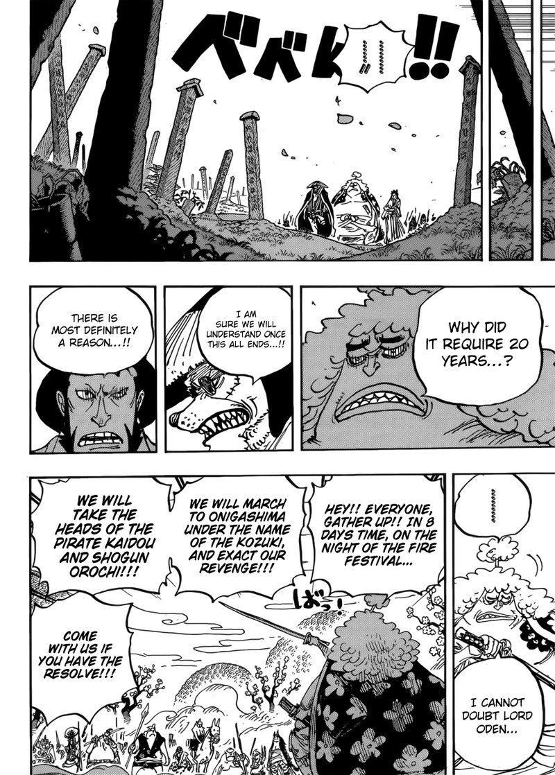 One Piece Chapter 950 - Page 11 in English