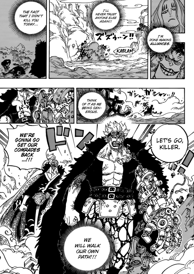 One Piece Chapter 950 - Page 4 in English