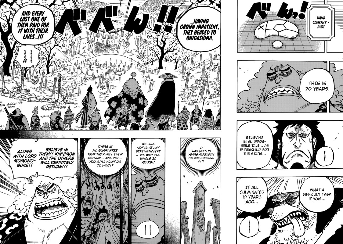 One Piece Chapter 950 - Page 8 in English