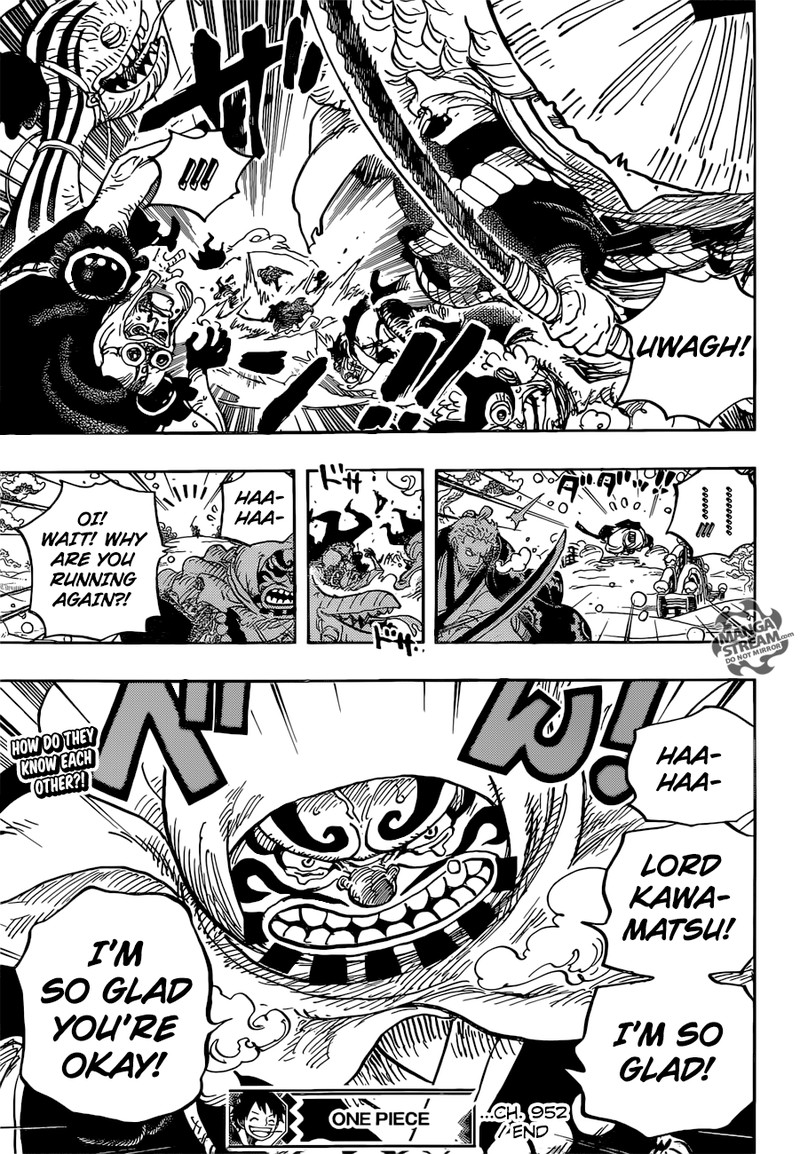 One Piece Chapter 952 - Page 17 in English