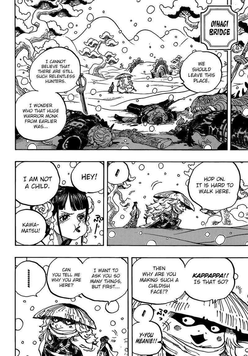 One Piece Chapter 953 - Page 4 in English
