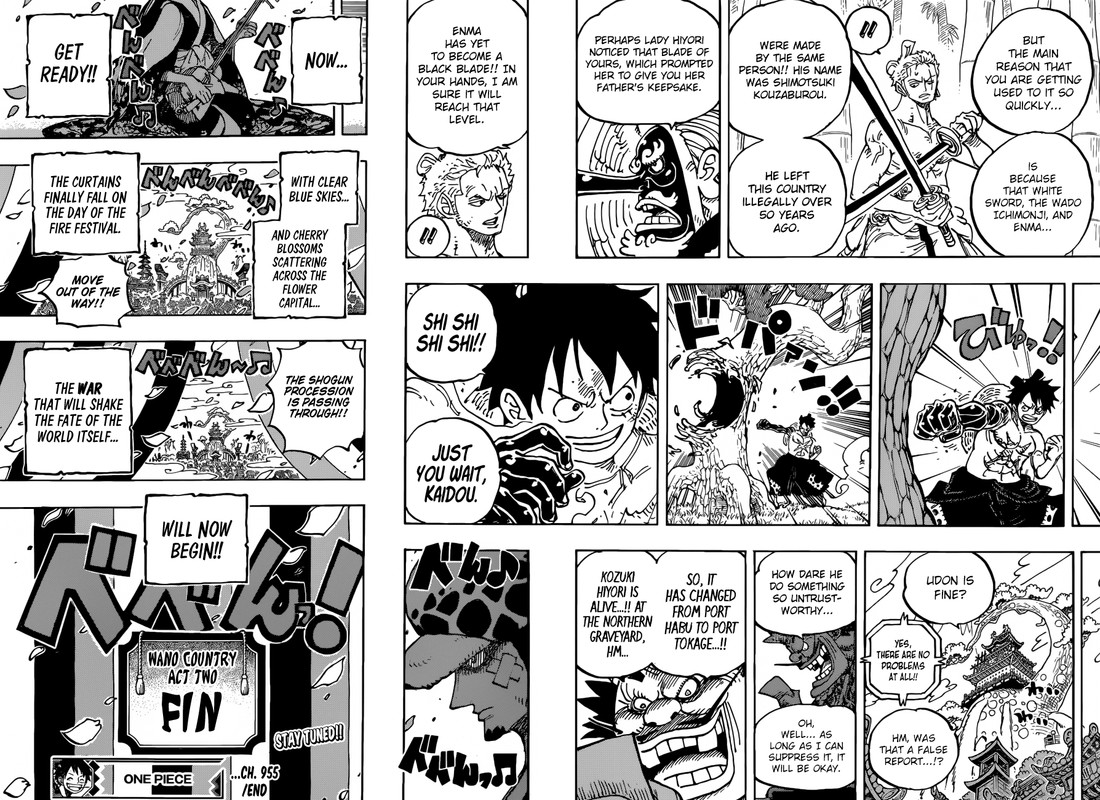 One Piece Chapter 955 - Page 15 in English
