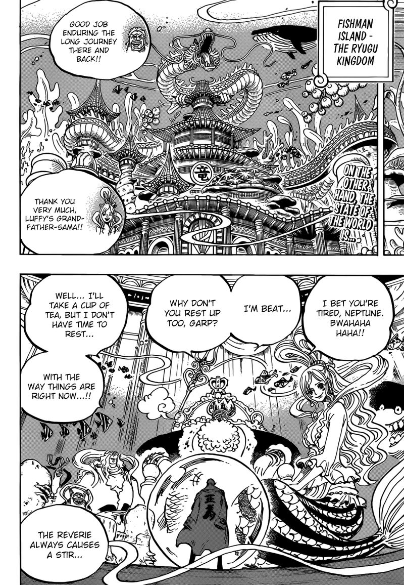 One Piece Chapter 956 - Page 3 in English