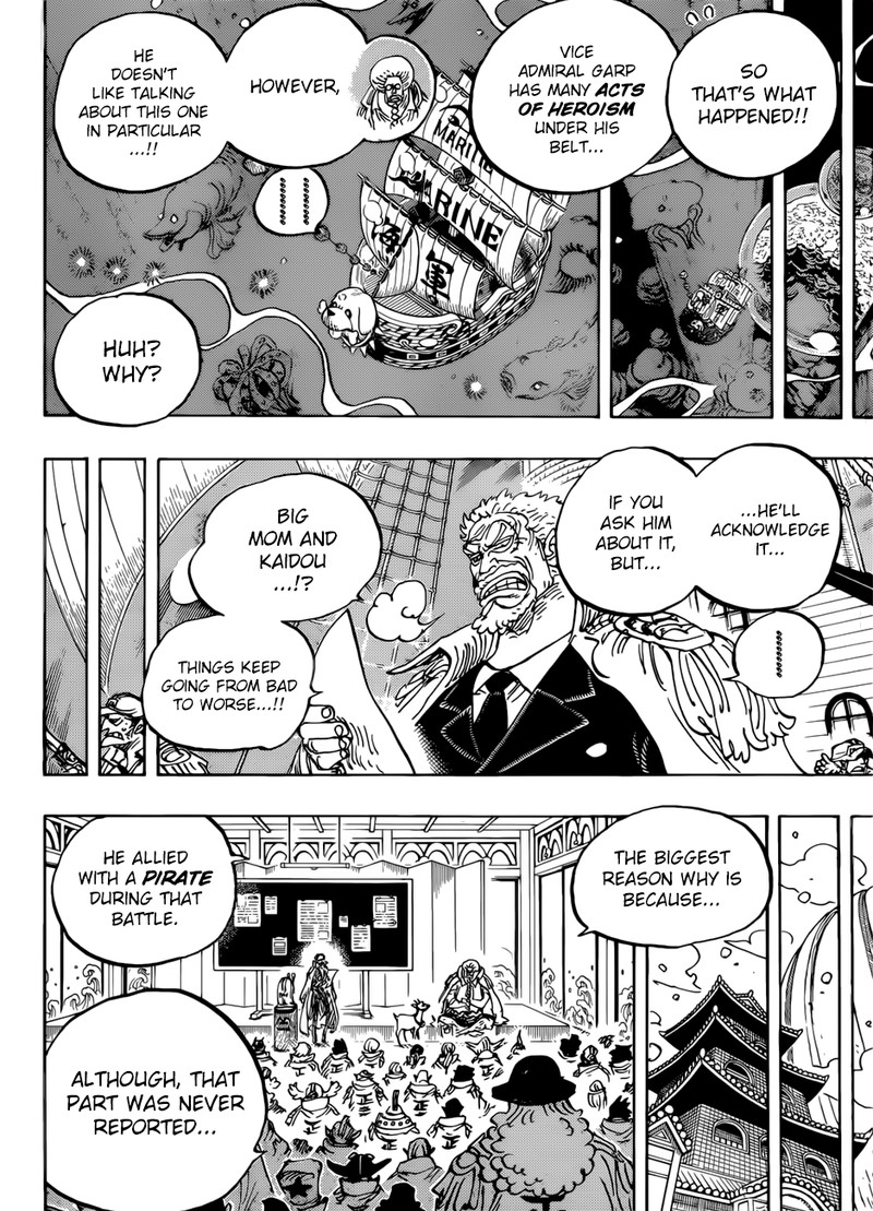 One Piece Chapter 957 - Page 8 in English