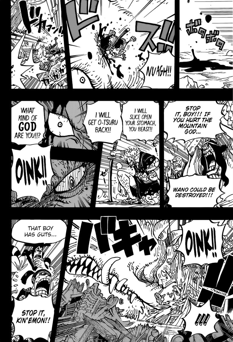 One Piece Chapter 961 - Page 8 in English
