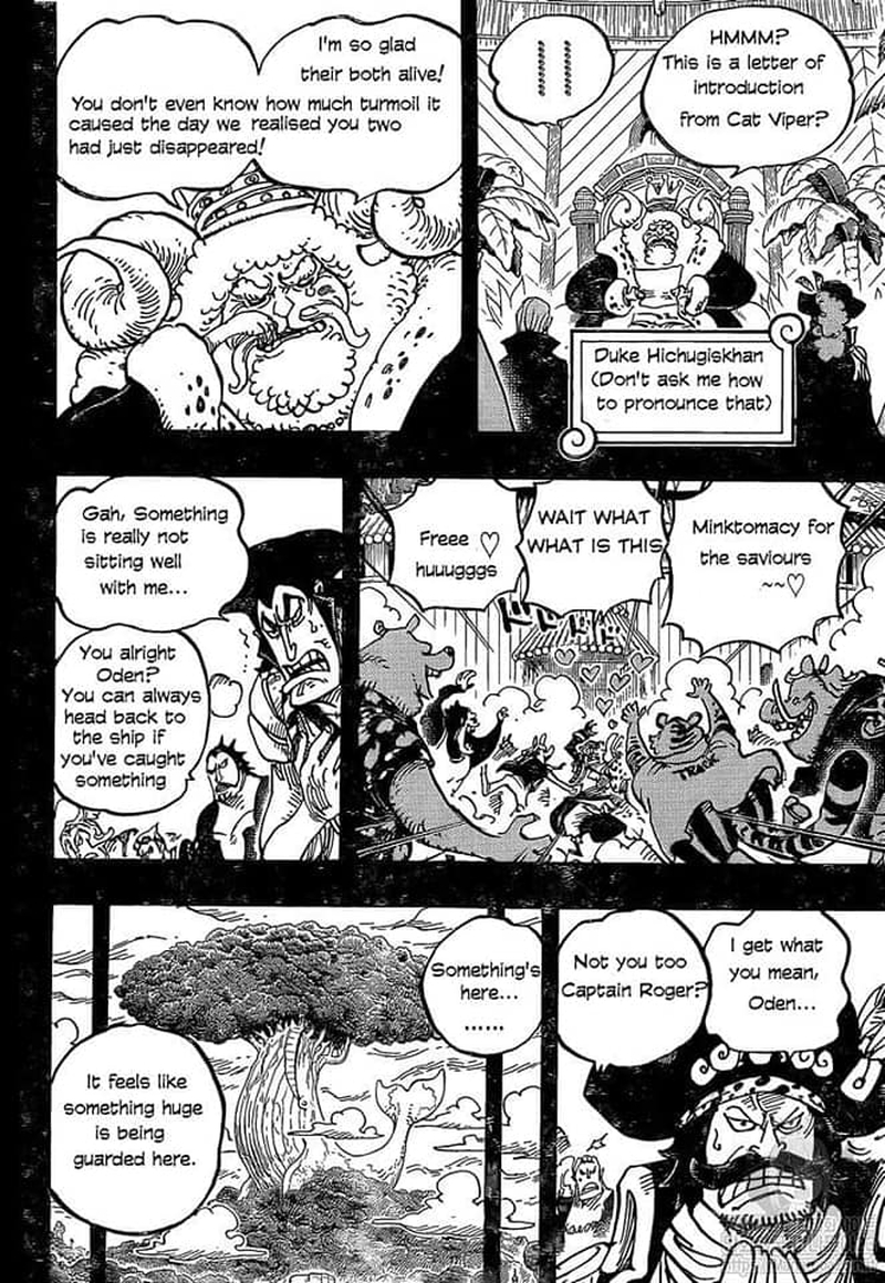 One Piece Chapter 967 - Page 12 in English