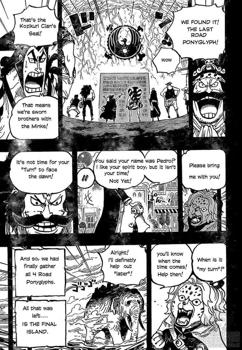 One Piece Chapter 967 - Page 13 in English