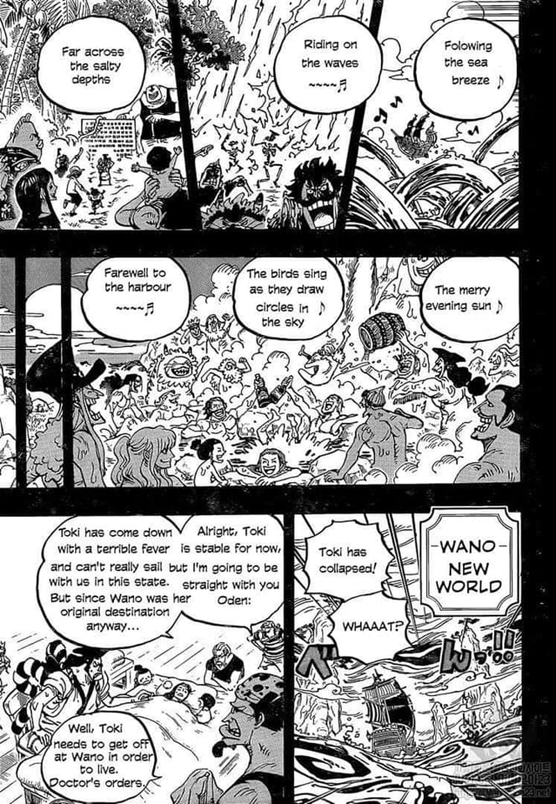 One Piece Chapter 967 - Page 9 in English