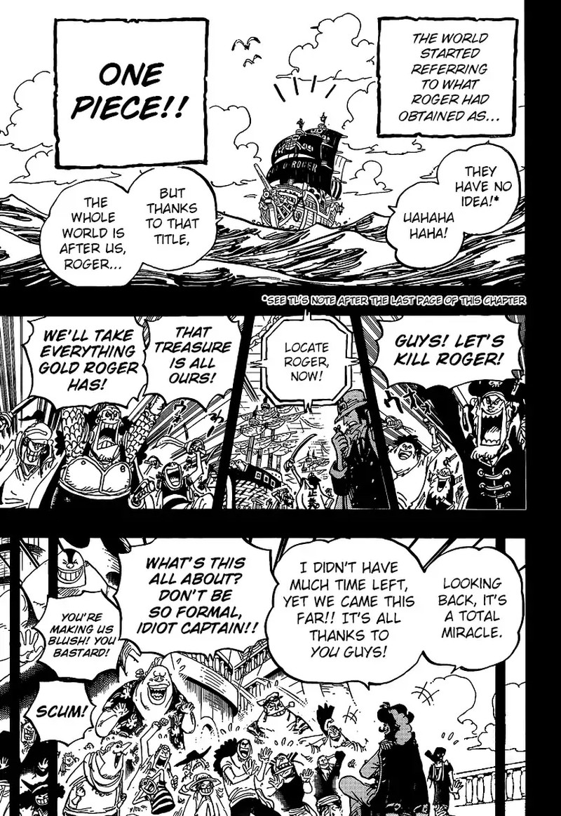 One Piece Chapter 968 - Page 3 in English