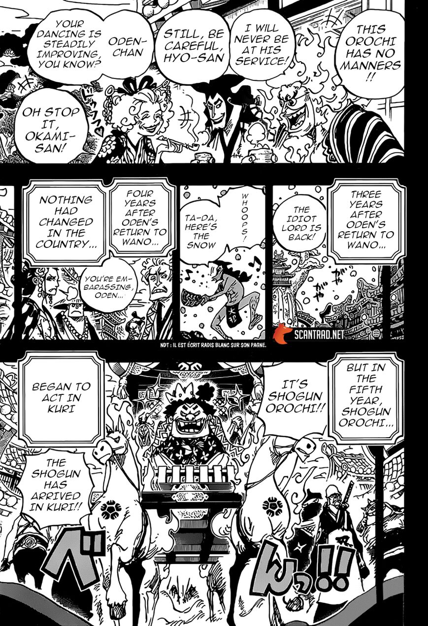One Piece Chapter 969 - Page 11 in English