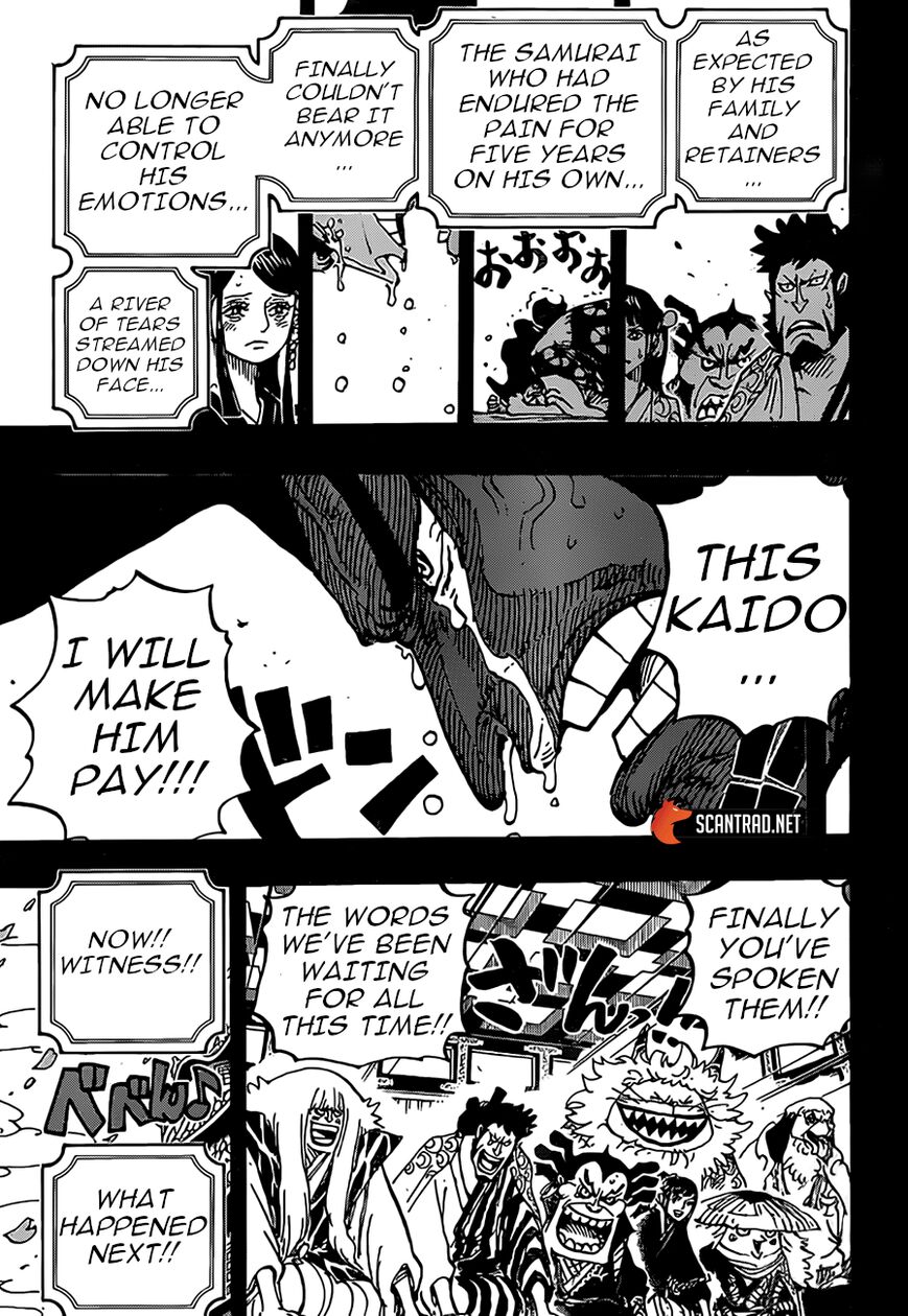 One Piece Chapter 969 - Page 13 in English