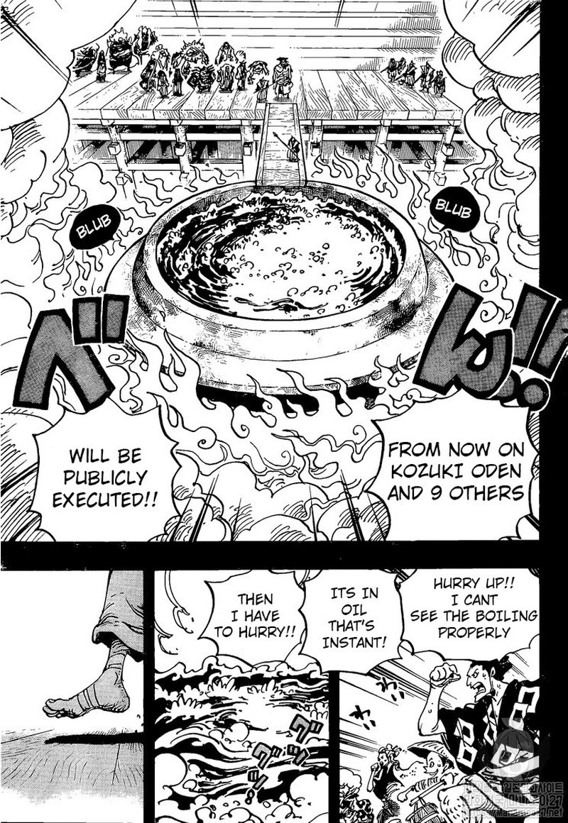 One Piece Chapter 971 - Page 3 in English
