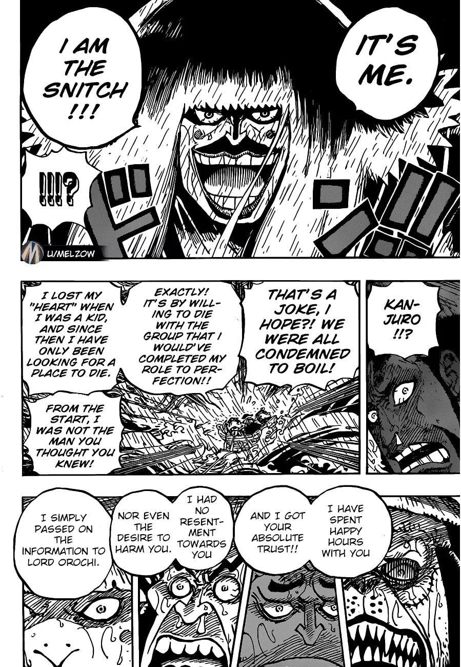 One Piece Chapter 974 - Page 10 in English