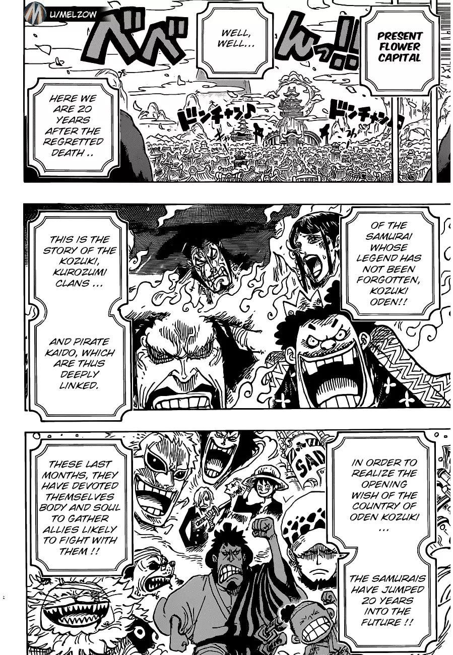 One Piece Chapter 974 - Page 6 in English