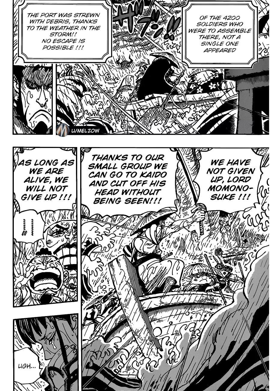 One Piece Chapter 974 - Page 8 in English