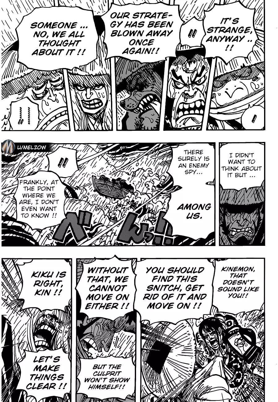 One Piece Chapter 974 - Page 9 in English
