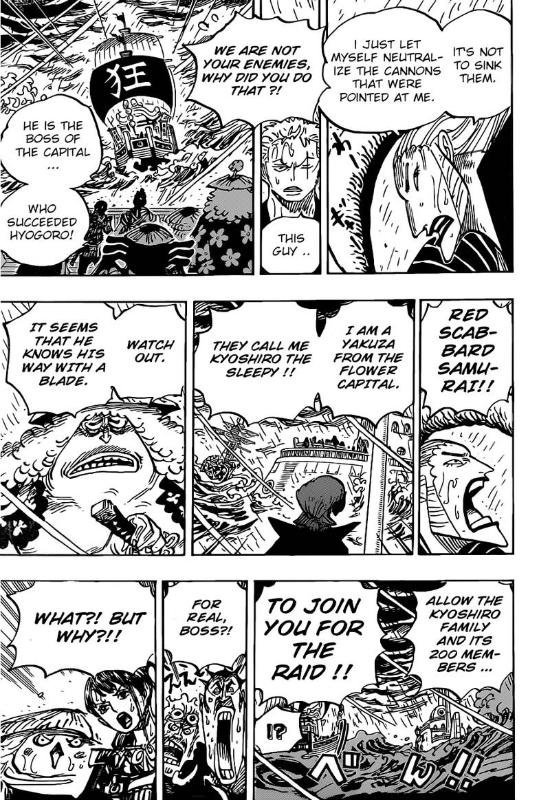One Piece Chapter 975 - Page 11 in English