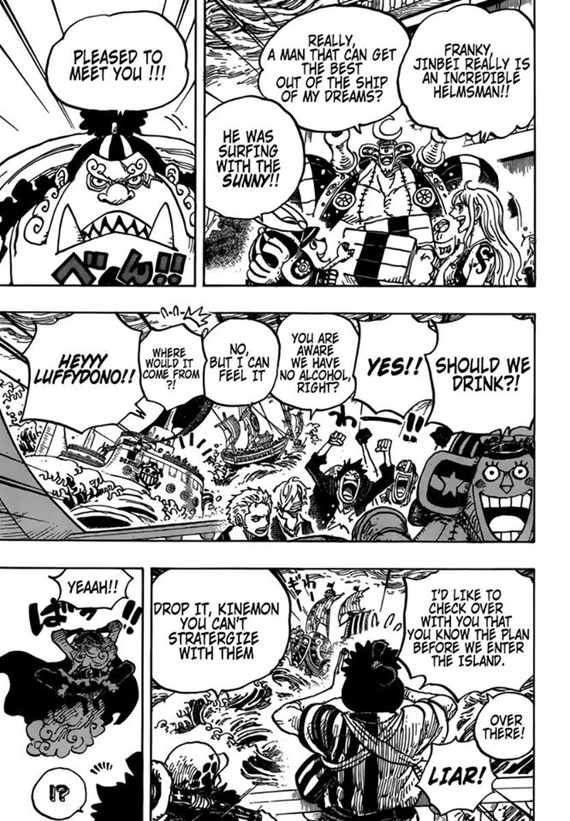 One Piece Chapter 977 - Page 3 in English