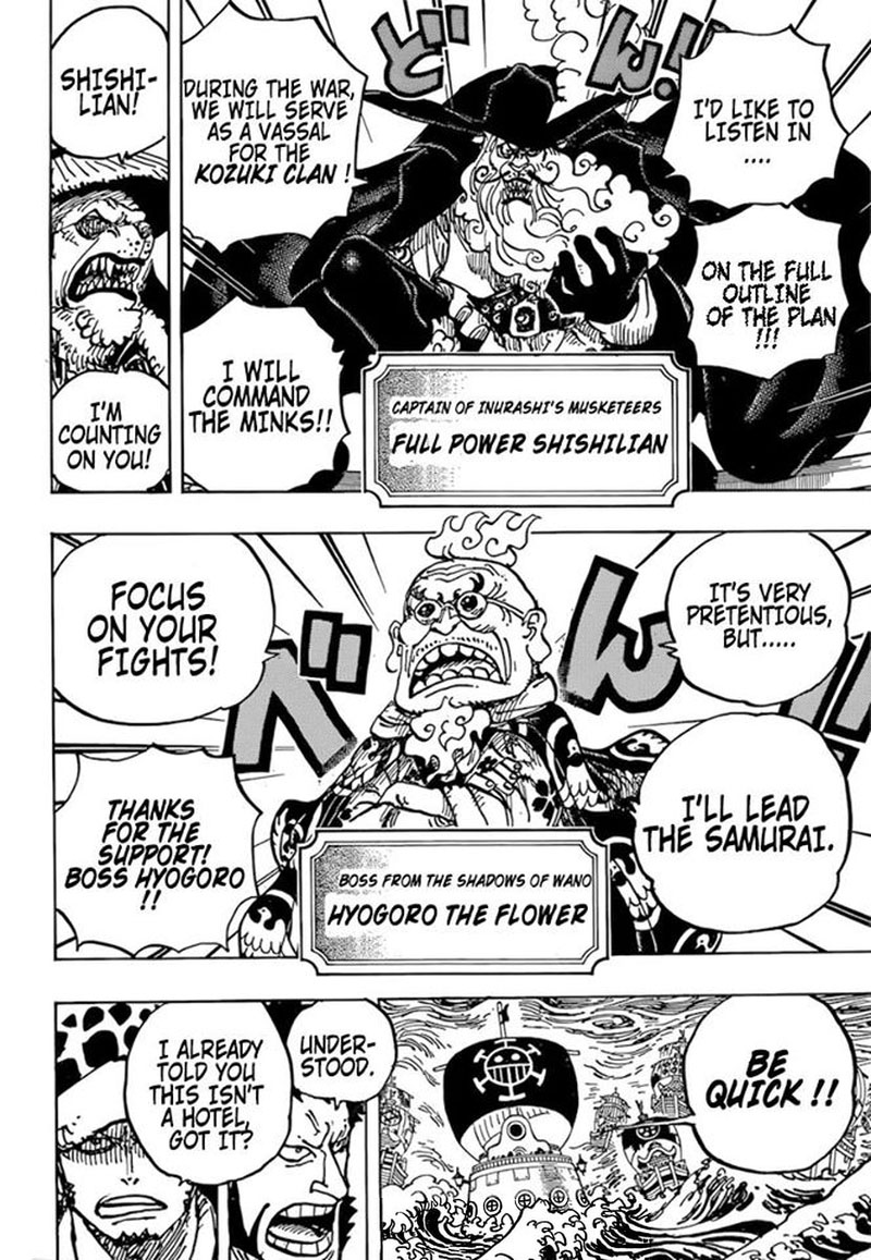 One Piece Chapter 977 - Page 4 in English