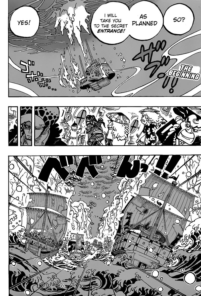 One Piece Chapter 978 - Page 3 in English