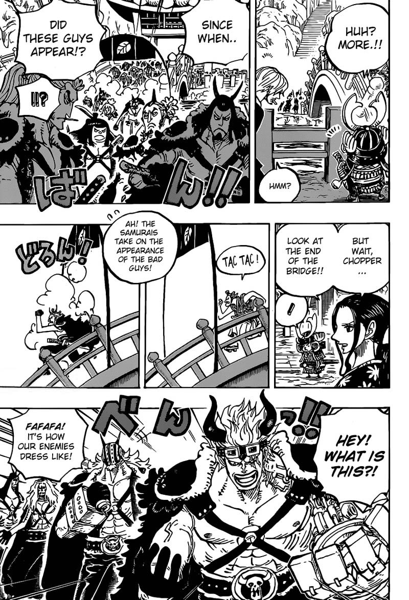 One Piece Chapter 978 - Page 9 in English