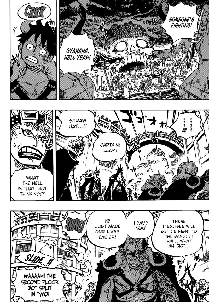 One Piece Chapter 980 - Page 4 in English