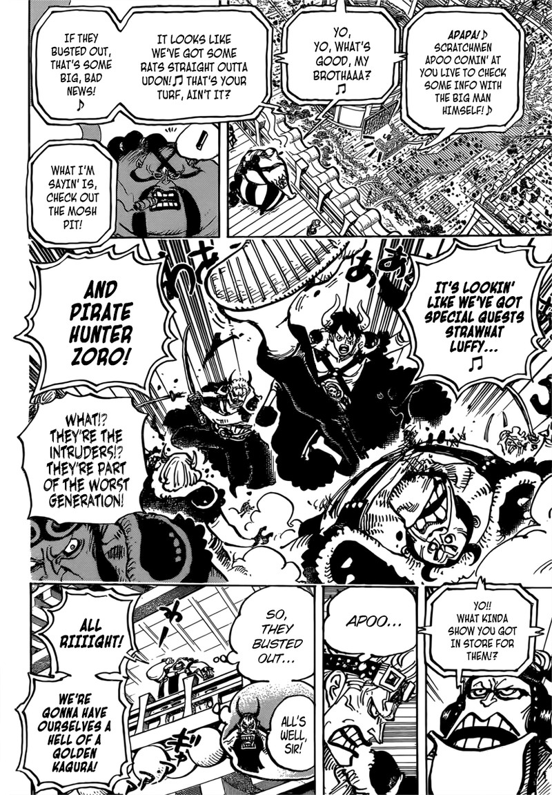 One Piece Chapter 980 - Page 8 in English