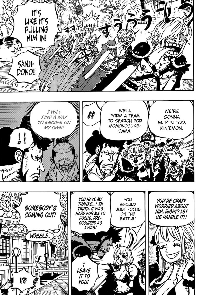 One Piece Chapter 981 - Page 13 in English
