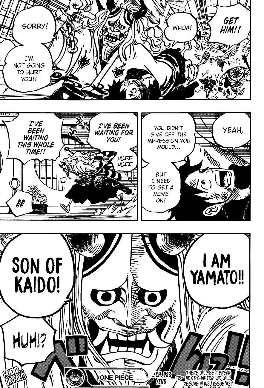 One Piece Chapter 983 - Page 17 in English