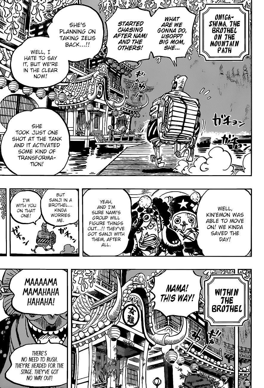 One Piece Chapter 983 - Page 3 in English