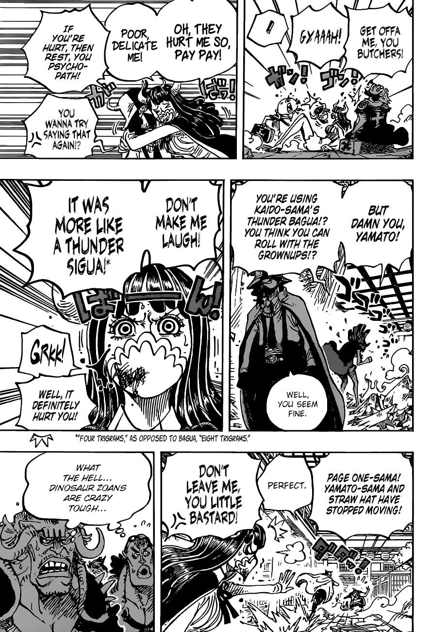 One Piece Chapter 984 - Page 3 in English