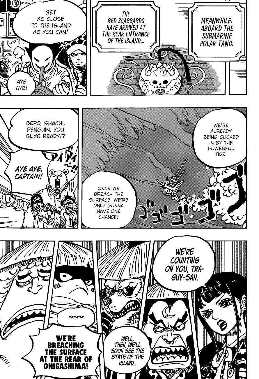 One Piece Chapter 984 - Page 9 in English