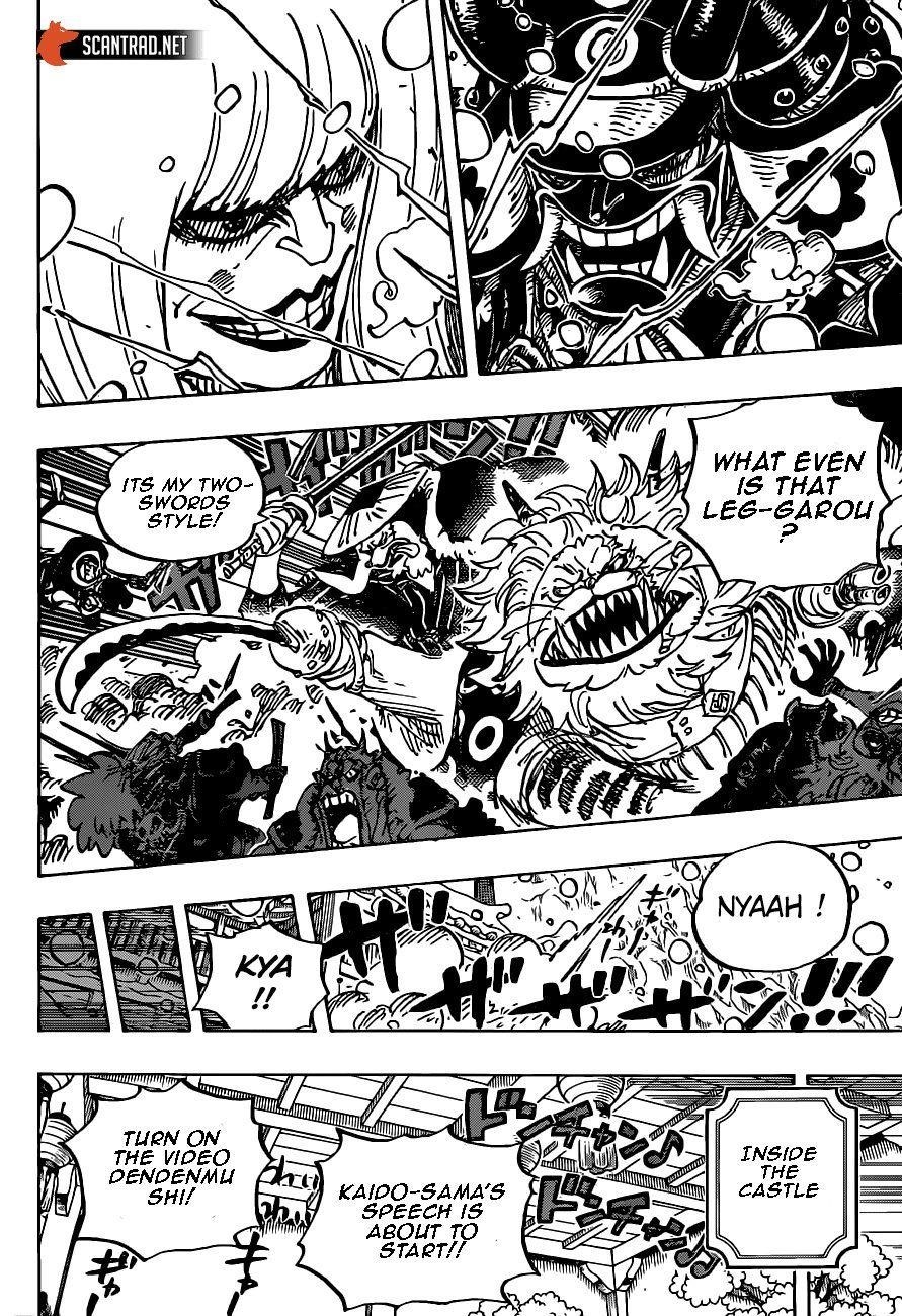 One Piece Chapter 985 - Page 6 in English